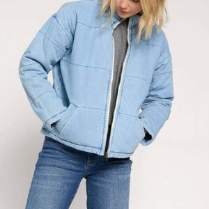 Oliver Logan Denim Women's Puffer Jacket